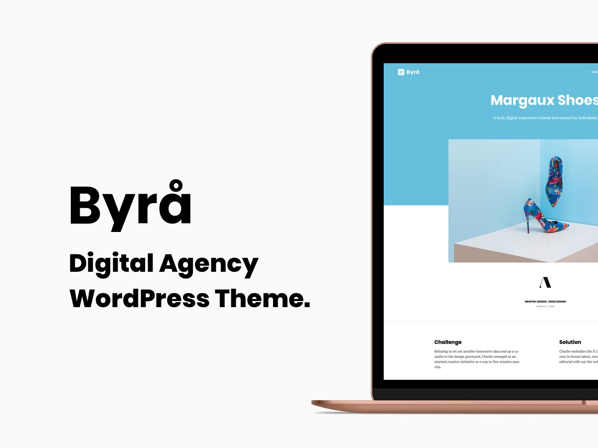 WordPress theme byra
