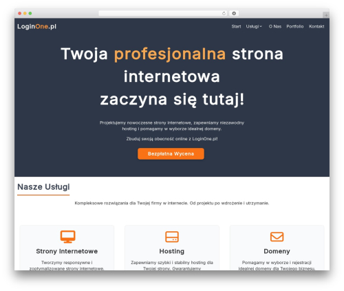 WordPress theme Customizr Pro - loginone.pl