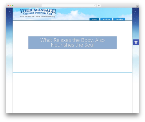 WordPress theme Divi - yourmassagewy.com