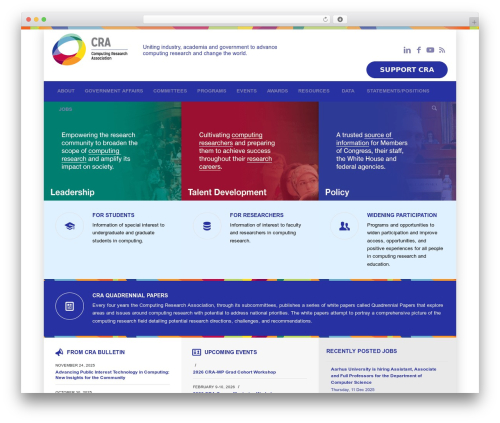 WordPress theme Enfold - cra.org