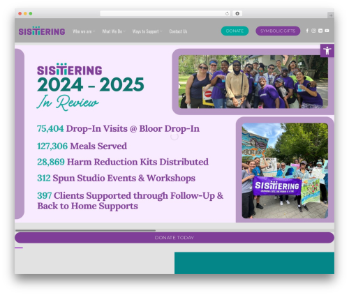 WordPress theme Flatsome - sistering.org