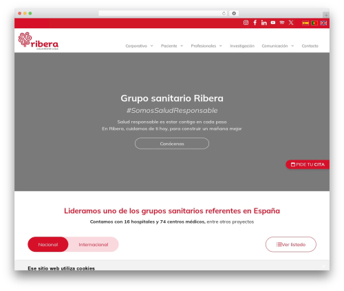 WordPress theme GeneratePress - riberasalud.com