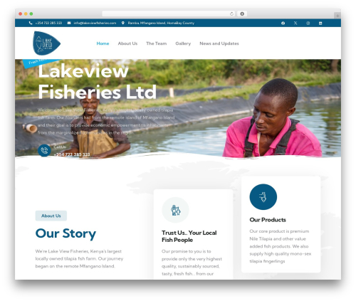 WordPress theme Gowilds - lakeviewfisheries.com