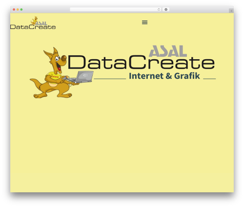 WordPress theme Hello Elementor - datacreate.de