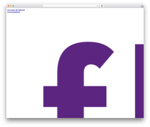 WordPress theme Hello Elementor - fluxus.nl