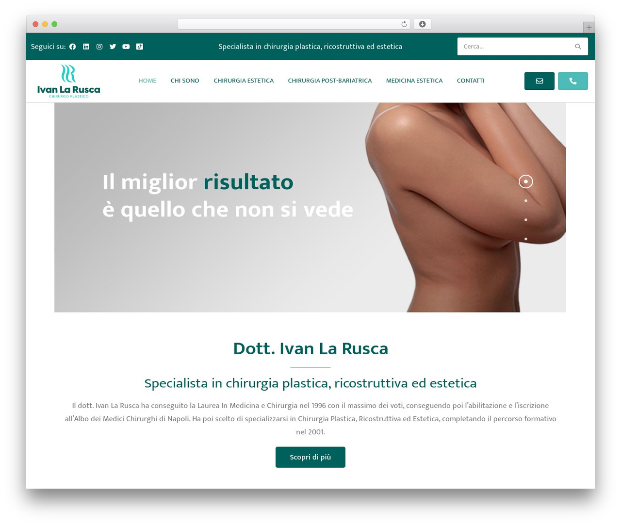 WordPress theme Ivanlarusca - ivanlarusca.it