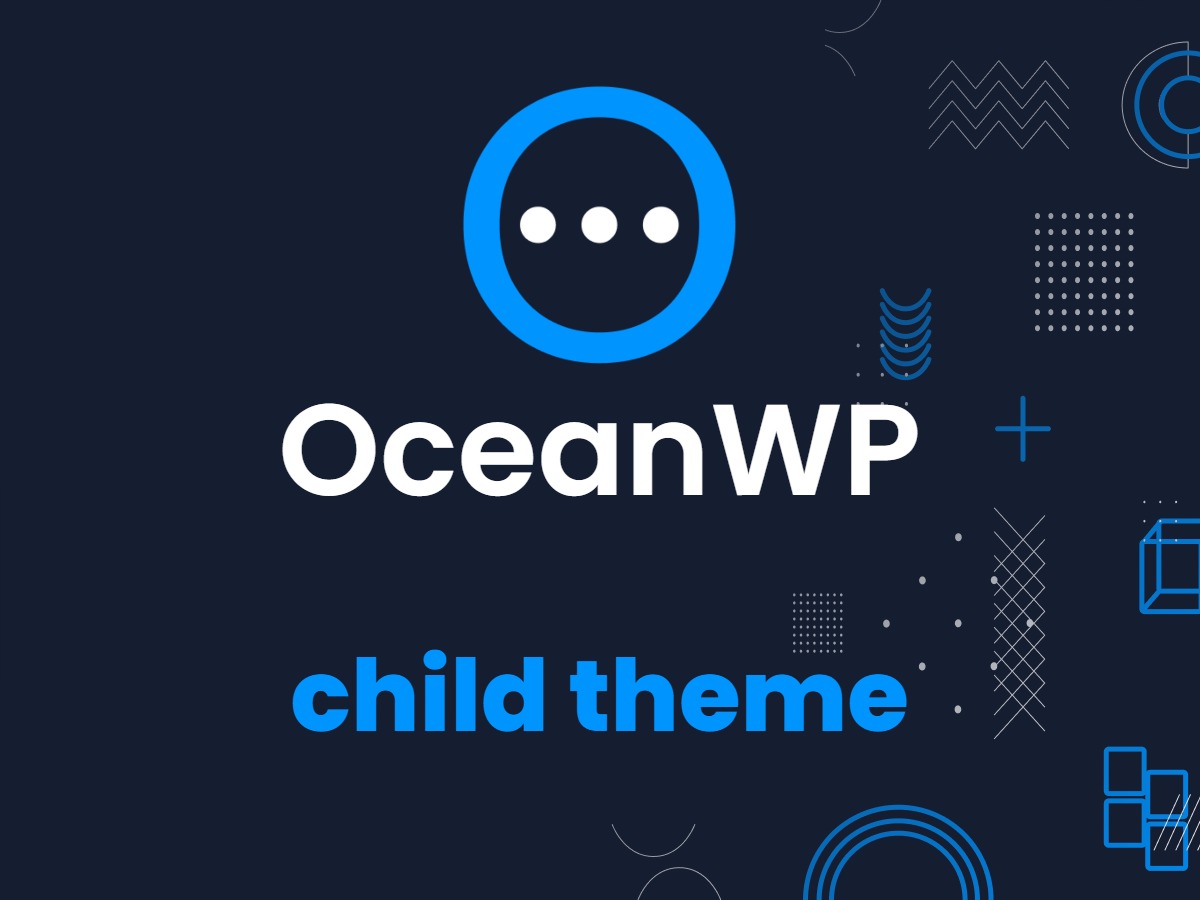WordPress theme OceanWP Child Theme by OceanWP