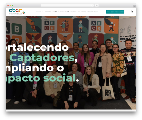 WordPress theme OceanWP - captadores.org.br