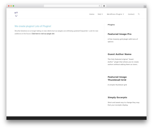 WordPress theme OceanWP - shooflysolutions.com