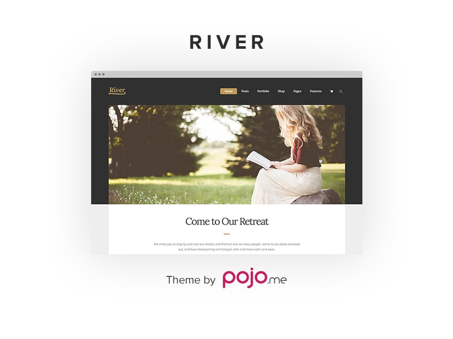 WordPress theme River by Qode Interactive