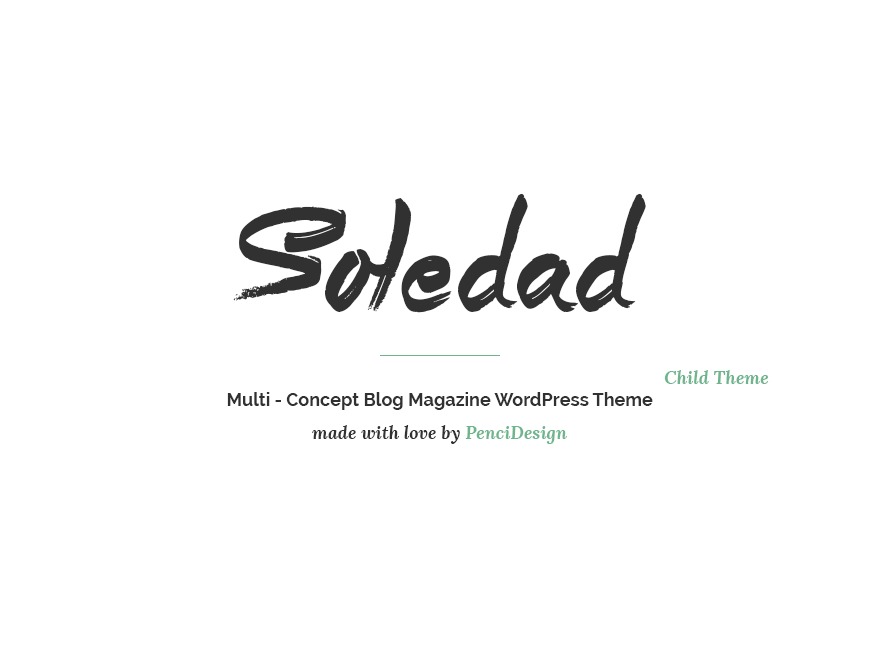 WordPress theme Soledad Child Theme