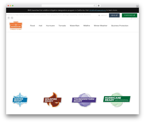 WordPress theme The7 - disastersafety.org