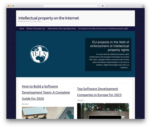 WordPress theme Travelify - ifosslawbook.org