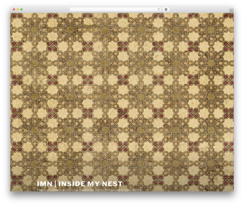 WordPress theme Twenty Seventeen - insidemynest.com