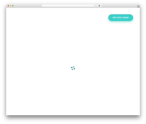 WordPress website theme Divi - elegantthemesdemo.com