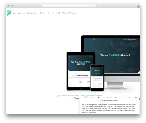 Complianz – GDPR/CCPA Cookie Consent (complianz-gdpr) free WordPress plugin - freehtml5.co