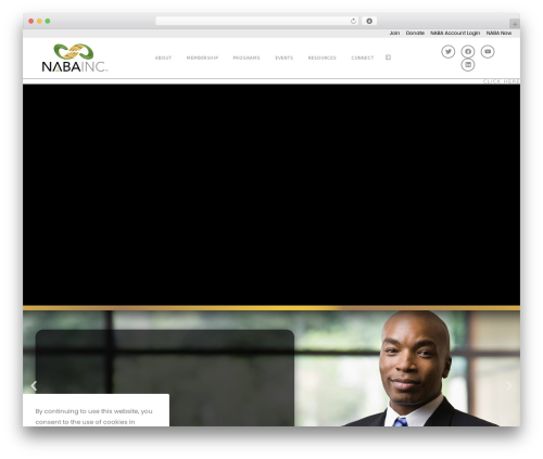 WordPress website theme OceanWP - nabainc.org