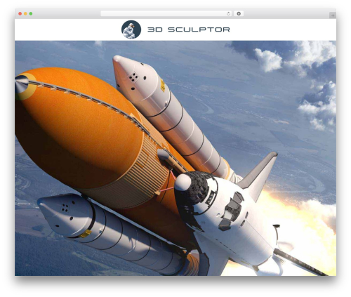 WordPress website theme OceanWP - 3d-sculptor.com