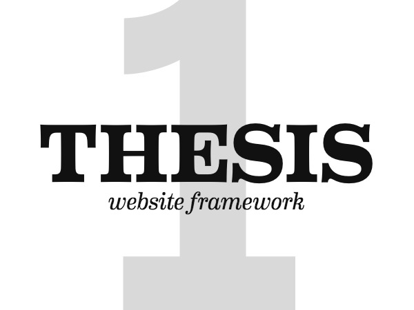 WordPress website theme Thesis