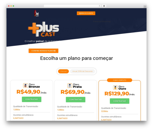 WordPress website theme Twenty Seventeen - ehostsolucoes.com.br