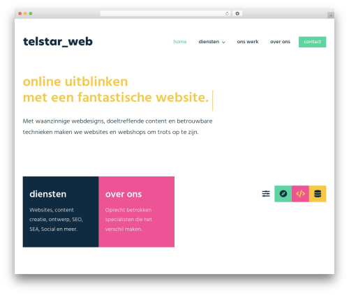 WP theme Avada - telstar-web.nl