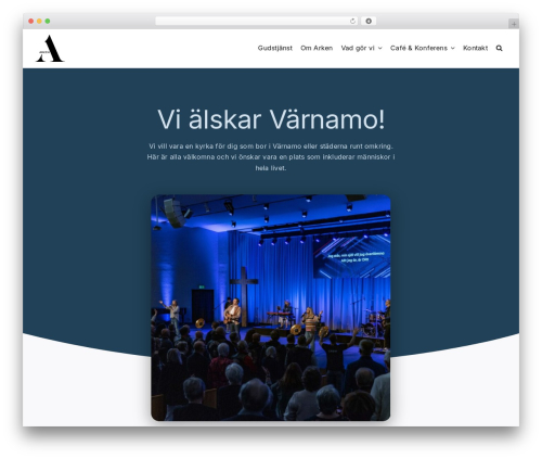 WP theme Avada - arkenvmo.se