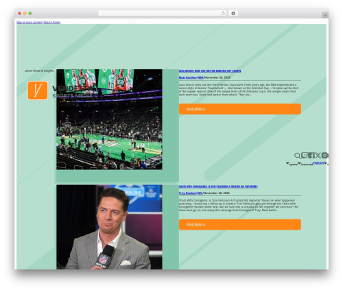 WP theme Bricks - vendettasportsmedia.com