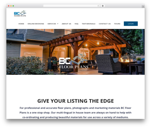 WP theme OceanWP - bcfloorplans.com