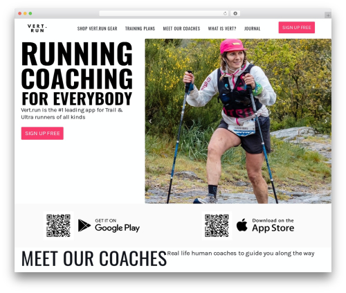 WP theme OceanWP - vert.run