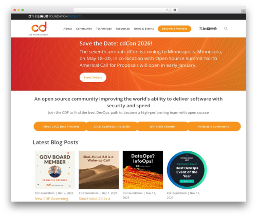 WP theme Salient - cd.foundation
