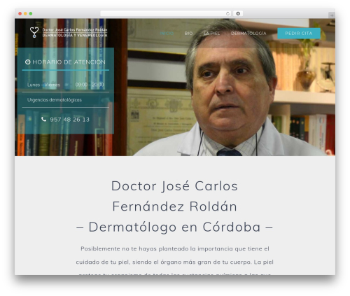 WP theme Avada - drfernandezroldan.com