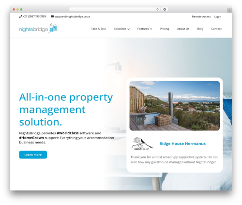 Slider Revolution (revslider) WordPress plugin - nightsbridge.com