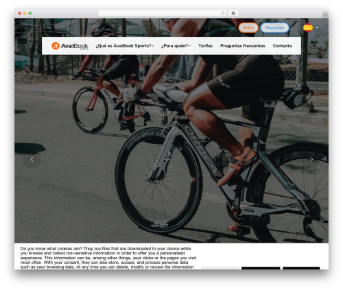 WP theme The7 - avaibooksports.com