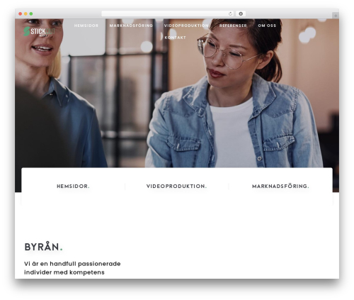 WP theme Twenty Seventeen - stickoutmedia.se