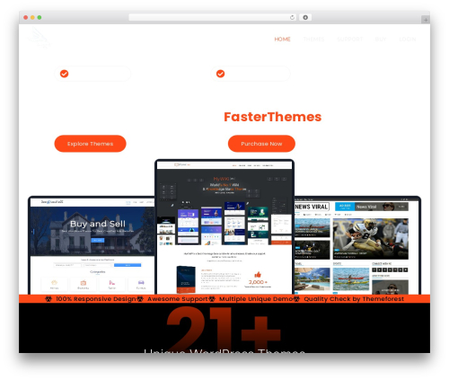 Elementor Header & Footer Builder (header-footer-elementor) free WordPress plugin - fasterthemes.com