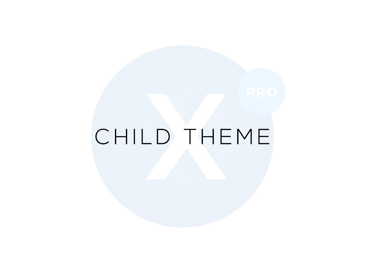 X Pro &ndash; Child Theme WordPress page theme by Themeco