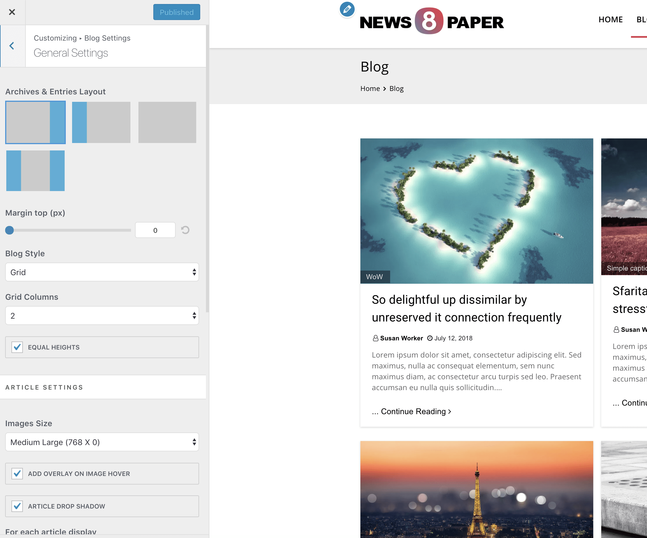 OrionWP Free WordPress Theme
